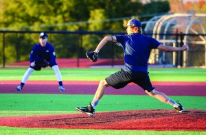 Pitcher James Leitch returns for a second season with the Cavs. Photo by Lance Martin. 