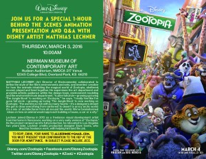 Zootopia Invite JCCC