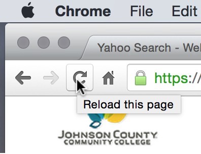 Chrome Reload Button