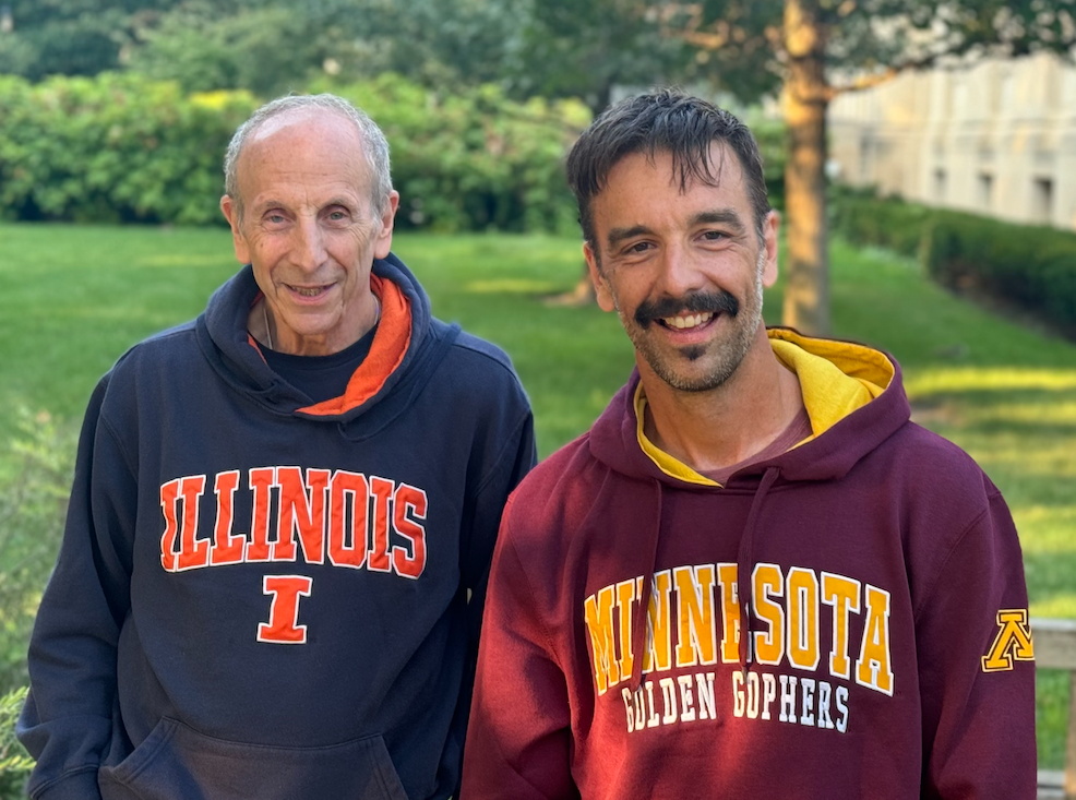 portrait of two keynote speakers