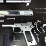 Components for the first ever working 3D Printed metal gun.