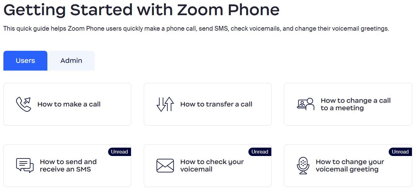 picture of zoom getting started guide 