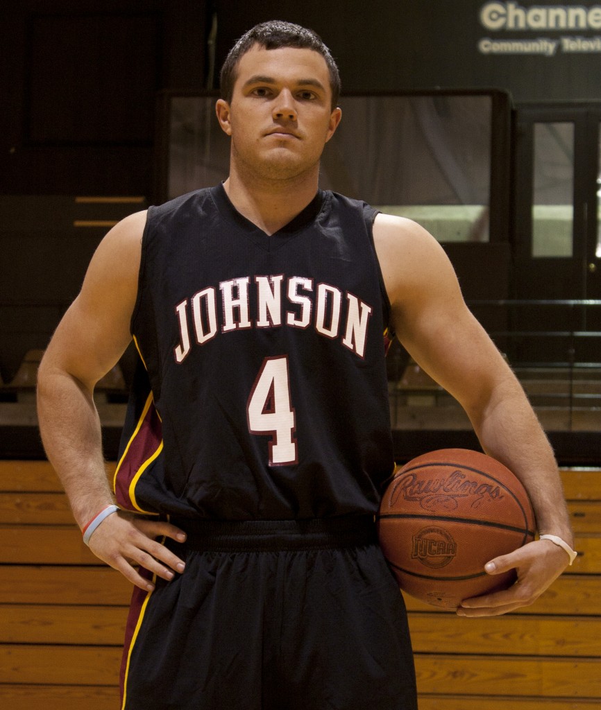 Men’s basketball player Chris Brasher made leader despite injuries