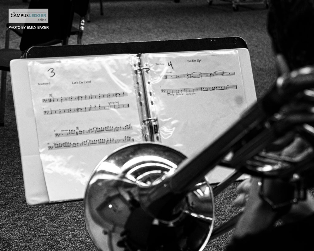 Pep band practices for home games The Campus Ledger