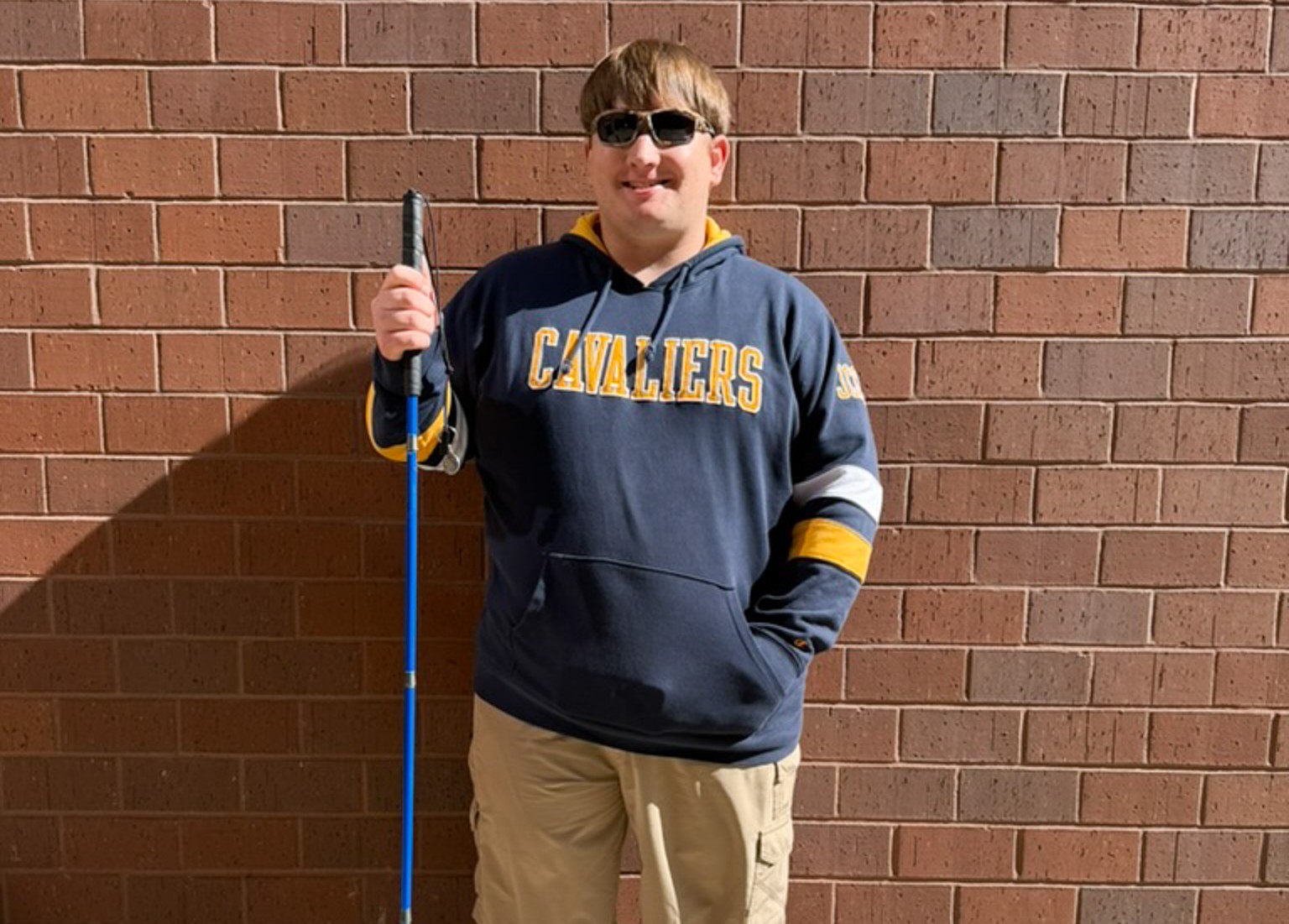Facing adversity: How Losing His Eyesight Did Not Stop A JCCC Student From Pursuing His Goals