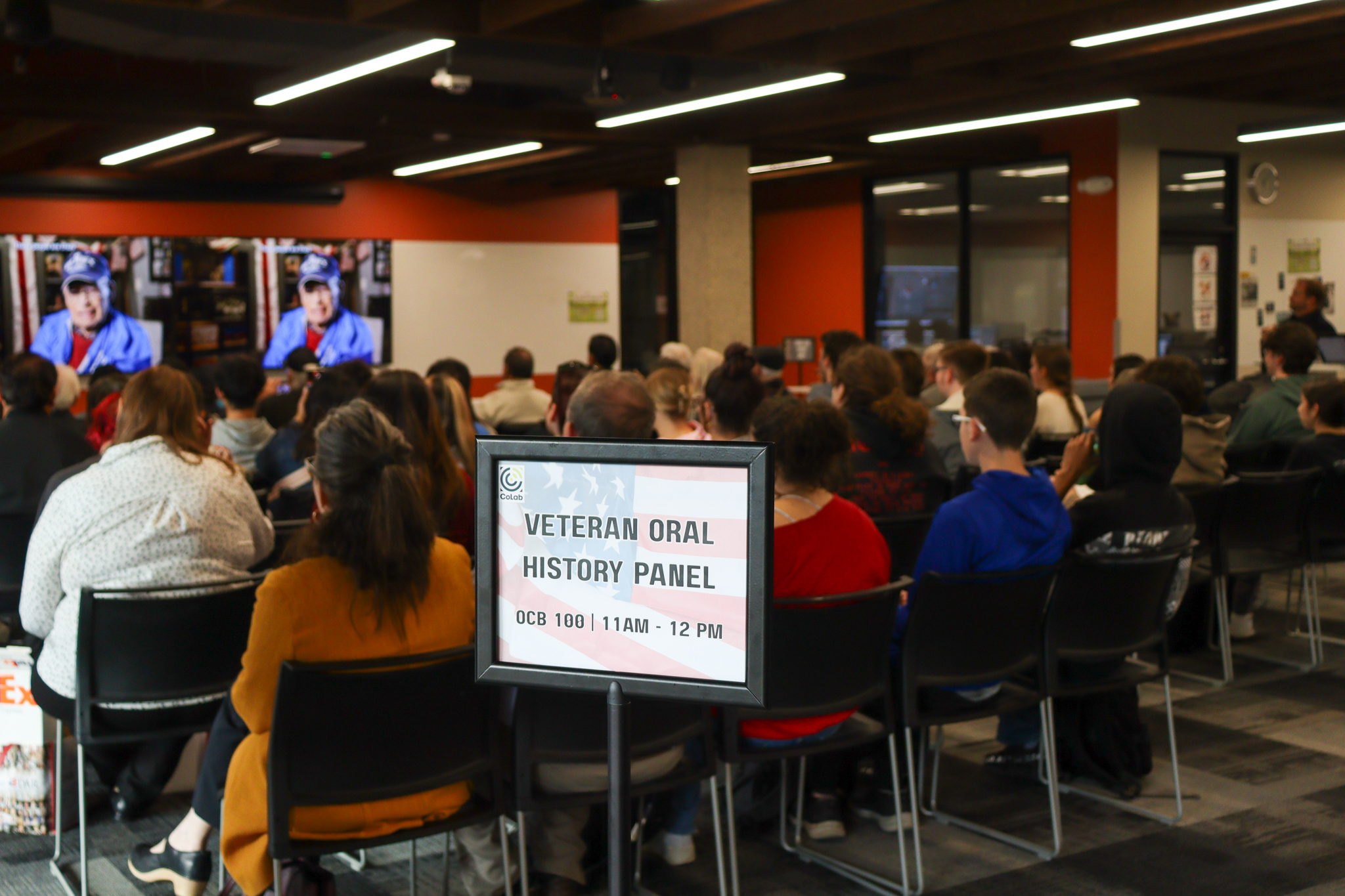A Look Back In Pictures At The JCCC Veteran Oral History Panel