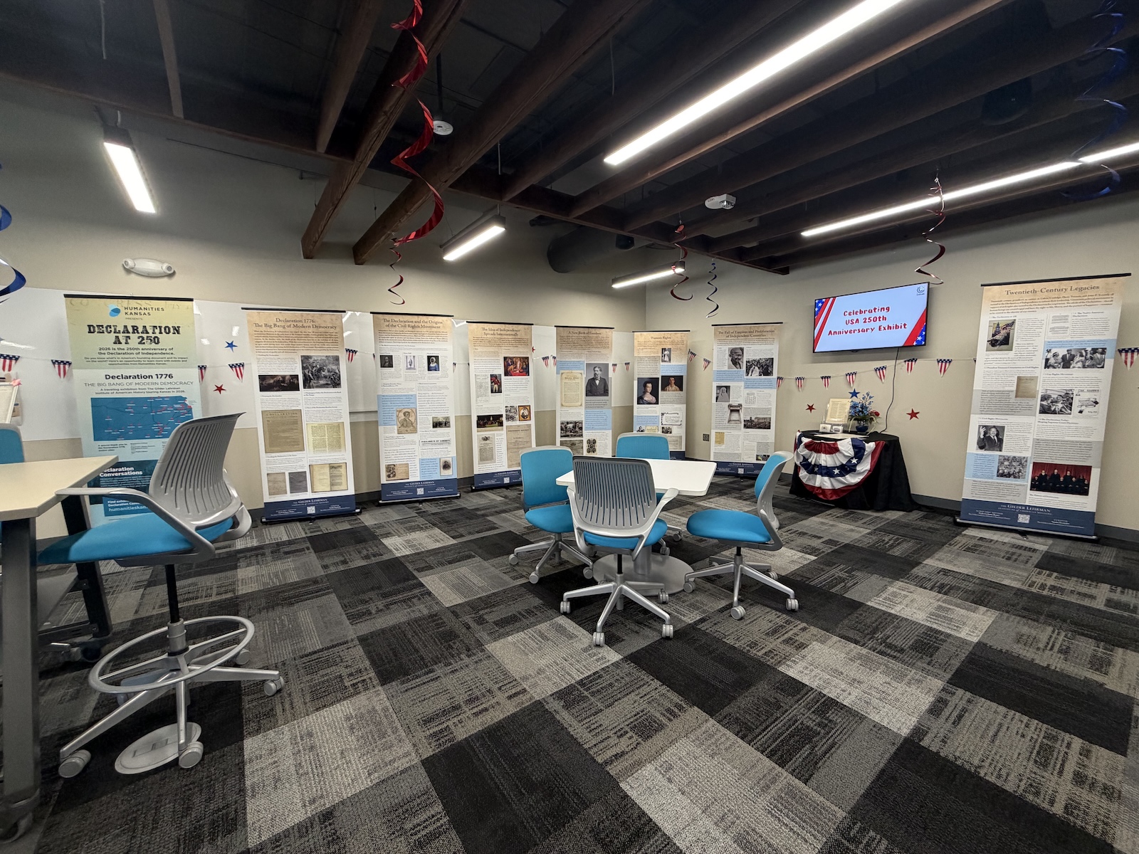 JCCC Hosts Exhibit For America’s 250th Anniversary