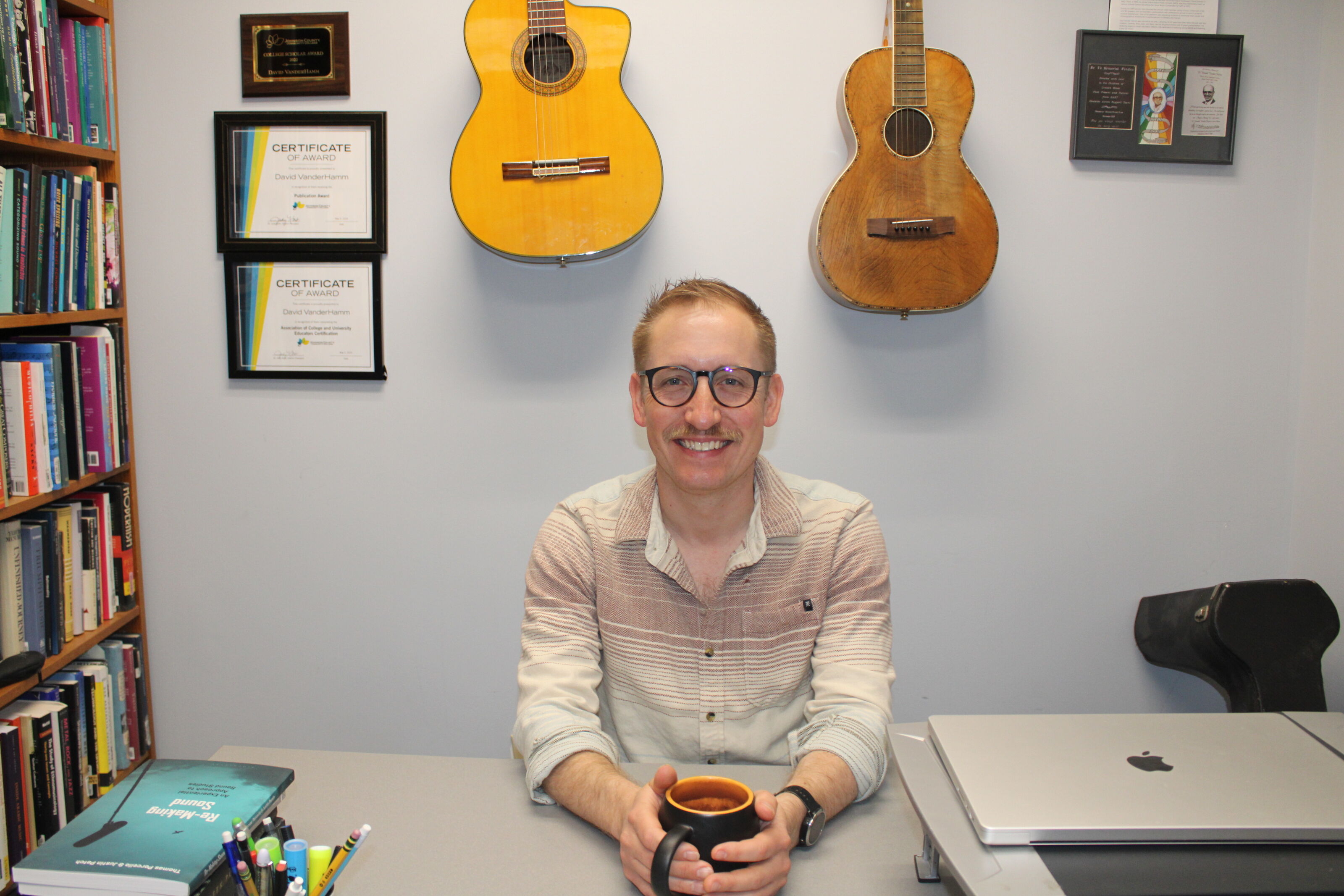 Faculty Friday: From Wanting To Be A Guitarist To JCCC Professor, Meet Dr. David VanderHamm