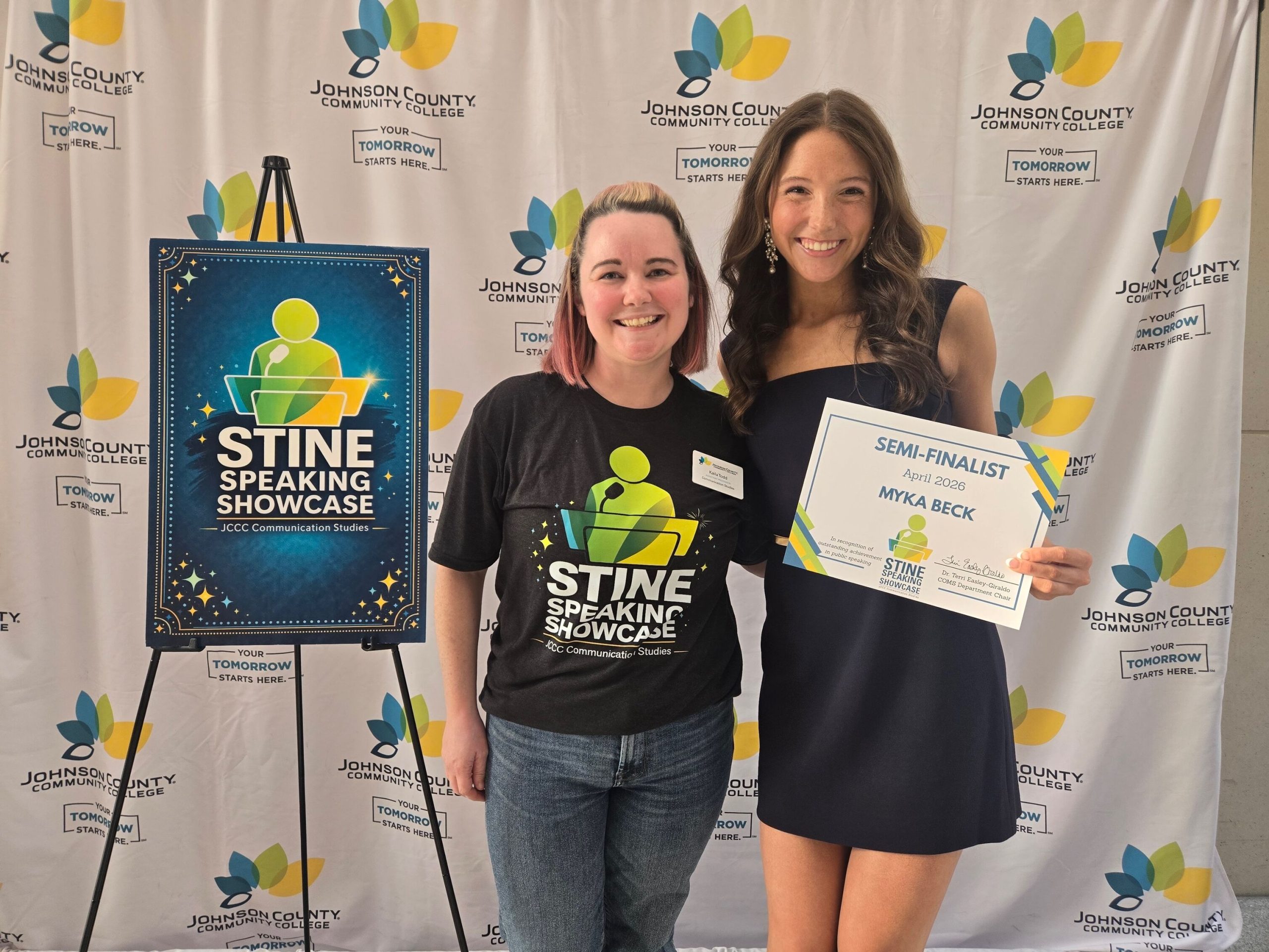 Myka Beck Wins The Stine Speaking Showcase