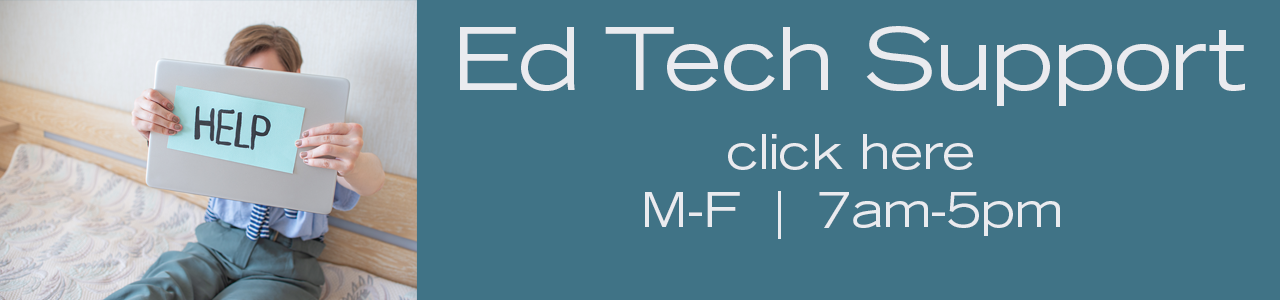 click to access Ed Tech Support